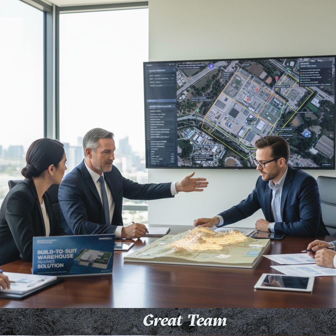 investing in a custom-built warehouse great team